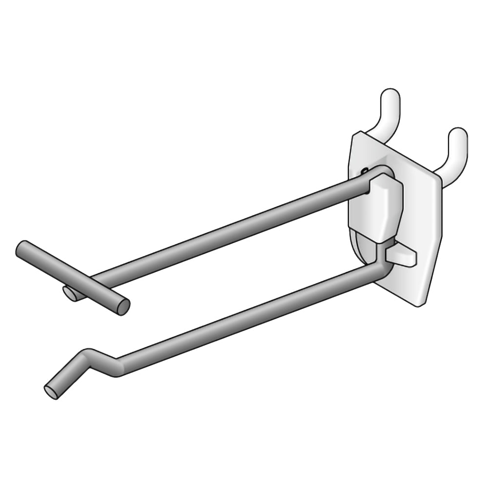 An illustration of the Two Piece T-Style Scanning Hook, 0.187 Galvanized Wire