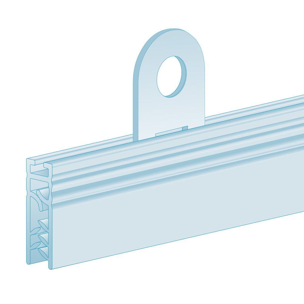 A close up illustration of the Banner Hanger with Eyelets