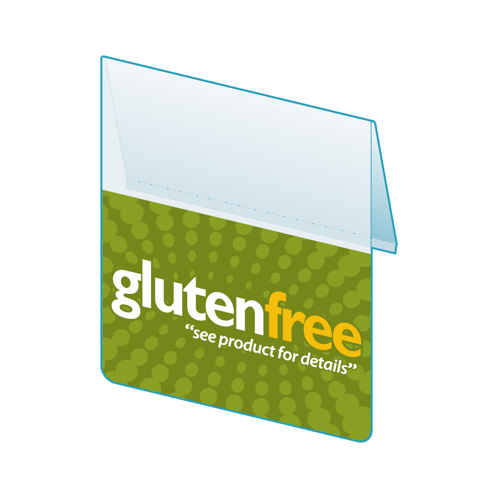 An illustration of the HealthTalker "Gluten Free", Bib ShelfTalker