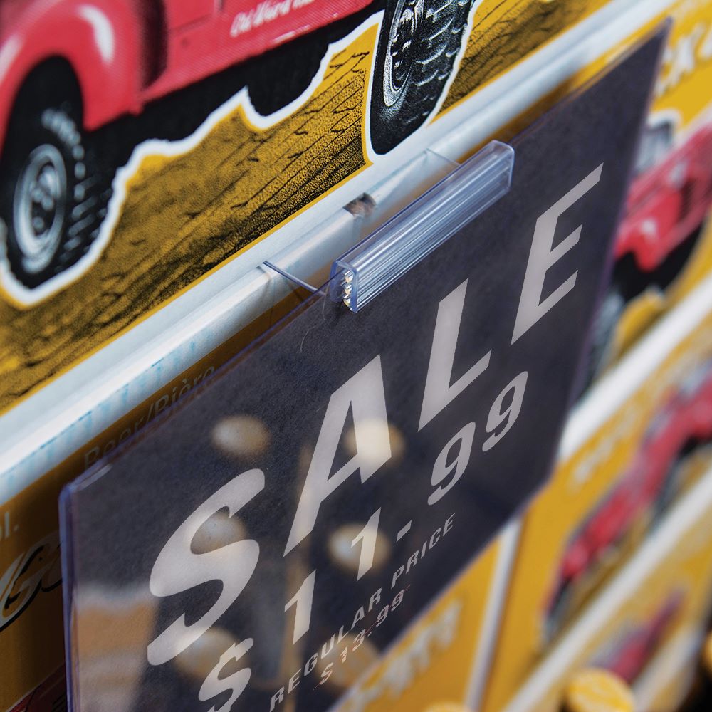 PowerGrip® Pallet Display Sign Clips and Grips, kostklip – kostklip®