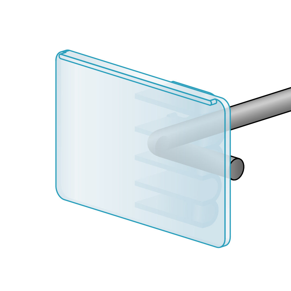 Multi Option Peg Hook Adhesive Label Holder – kostklip®