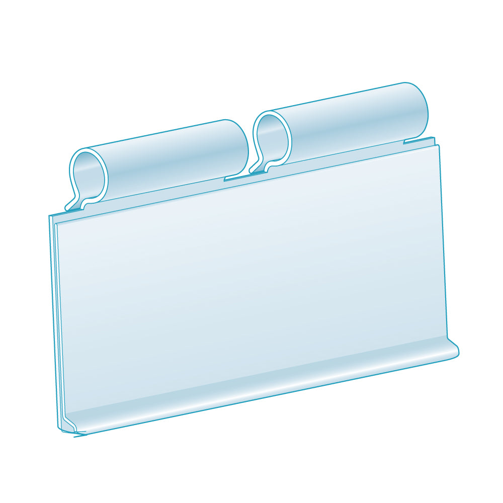 An illustration of the ClearVision Pudding Rack, Swing-Up Label Holder